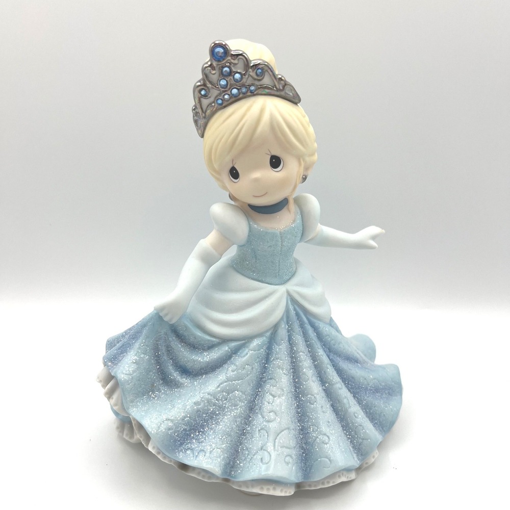 Precious Moments Disney 100th Anniversary Cinderella Figurine 229032 Limited Ed